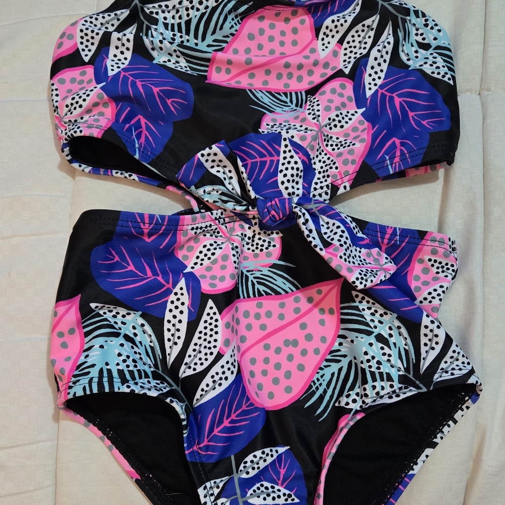 Tropical Kids Swim One Piece